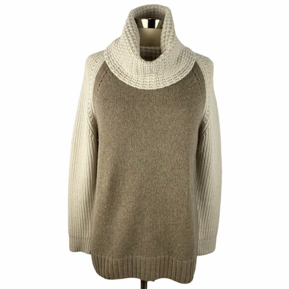 AUTUMN CASHMERE Cowl Neck Sweater M - Picture 1 of 9